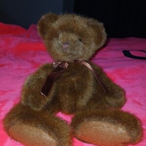 VTG Russ Rothschild Pickering Timeless Teddies Collection Plush Beanie 13" EUC